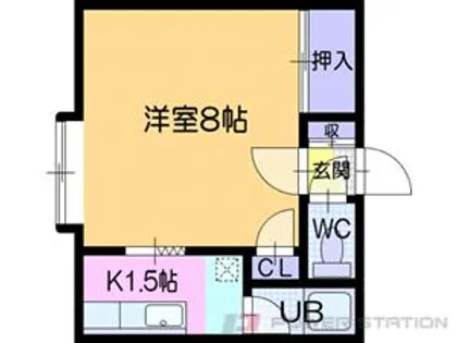 ラ・フェリア【2階】の間取り