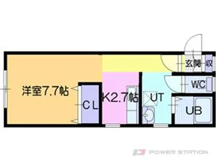 ポラリス【1階】の間取り