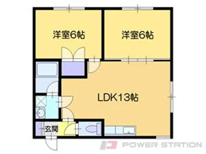 クワハウス【1階】の間取り