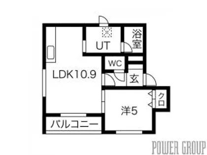 フラワーガーデン【3階】の間取り