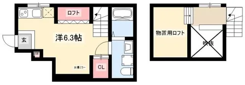 RadIAnce向陽【1階】の間取り