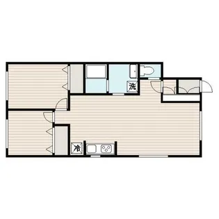 かじのハイツ南沢【201号室】の間取り