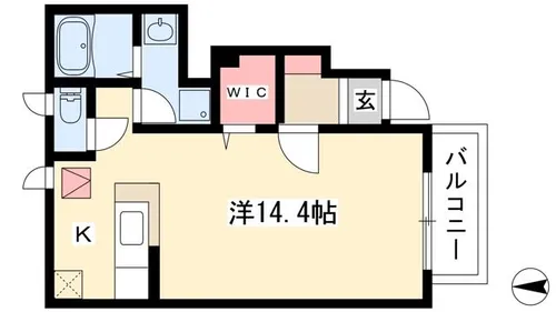サニーシーズン【102号室】の間取り