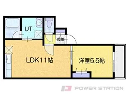 ベルガライズ【1階】の間取り