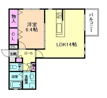 Mijas豊中駅前【1階】の間取り