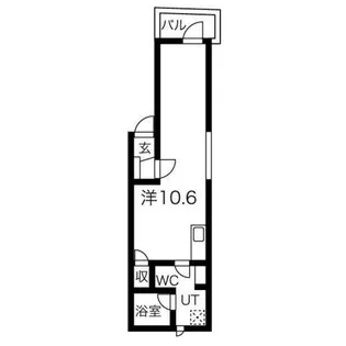 愛知県名古屋市中川区百船町【アパート】の間取り