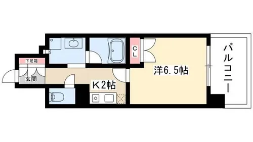 グラン・アベニュー名駅【3階】の間取り