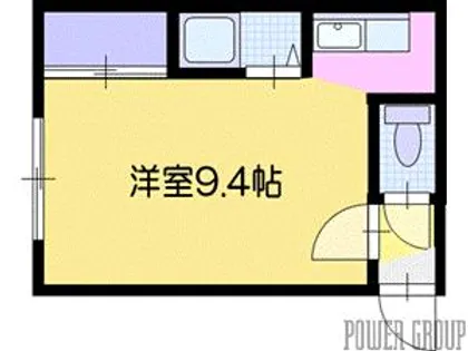 コーポ希望ヶ丘【1階】の間取り