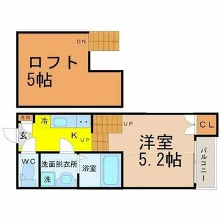 Kai【1階】の間取り