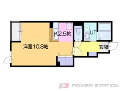 ホークフェザー18【1階】の間取り