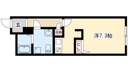 リアライズ名城公園【302号室】の間取り