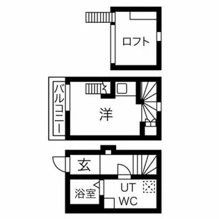 シャレイド豊田本町EAST【1階】の間取り