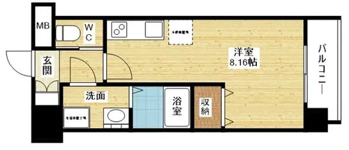 GRAND CINQ 02【3階】の間取り