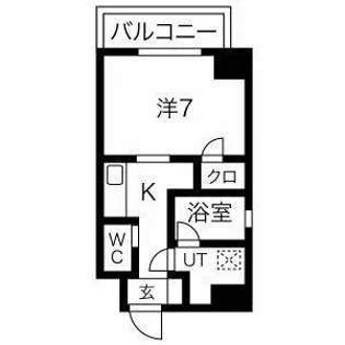 NNS121【4階】の間取り