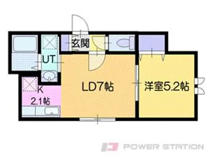 アビシニアン【2階】の間取り