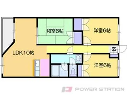 アーバンライフⅠ【3階】の間取り