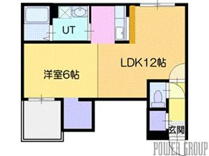 Le Felicias 泉町(ルフェリシアス泉町)【2階】の間取り