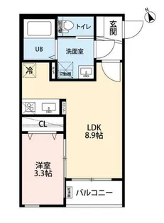 robot home 上飯田東町【103号室】の間取り