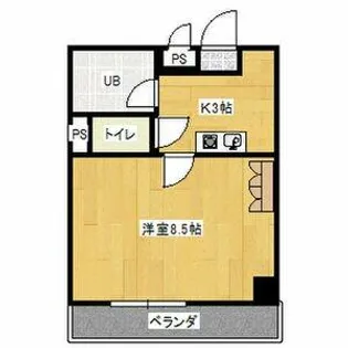 リブローネ南山【3J号室】の間取り