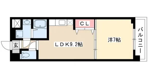 エクセレントガーデン【305号室】の間取り