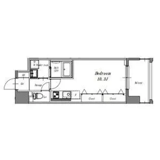 LIBERTA CARINO【904号室】の間取り