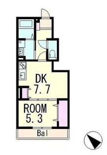 I’s casa【1階】の間取り