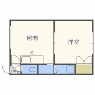 キリエⅠ【2階】の間取り