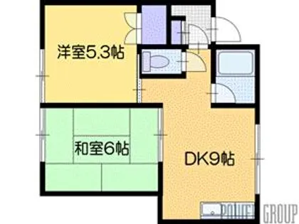 ハイツエミール【2階】の間取り