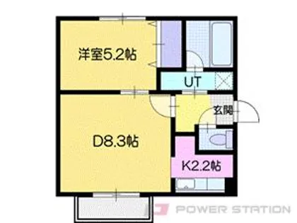 シエロ花園【3階】の間取り