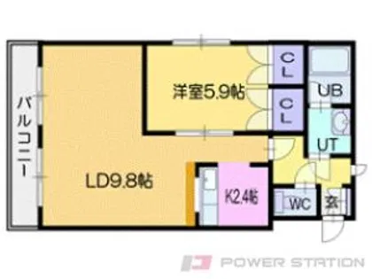 ニューレセントリッチ【3階】の間取り