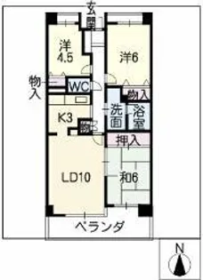 クレス【7階】の間取り