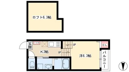 Style本陣【2階】の間取り