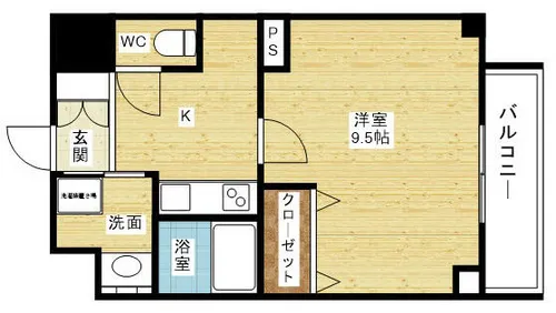 HK Residence【3階】の間取り