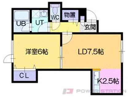 コート・フルーレⅡ【1階】の間取り