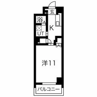 グランダール吹上【1004号室】の間取り