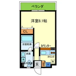Ritz小阪【4階】の間取り