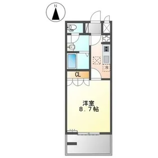 グレイシャス【1階】の間取り