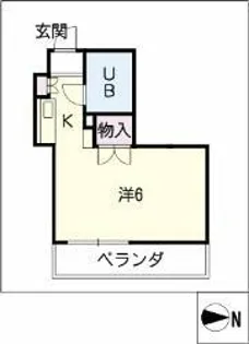 メゾン・ド・セゾン【0207号室】の間取り