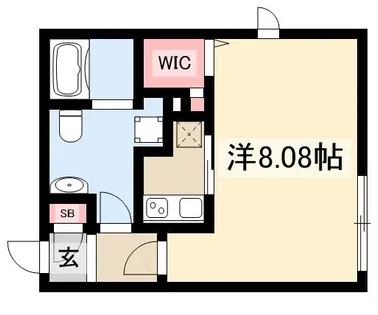 Branche御器所【304号室】の間取り