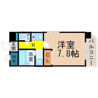 フジハイツIII【701号室】の間取り