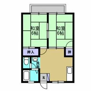 ハイツボニータ【101号室】の間取り