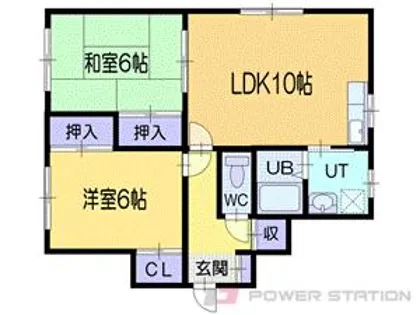 クロベ221【2階】の間取り