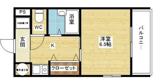 サンロードⅡ新大阪【3階】の間取り