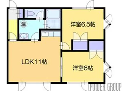 ノーザンストリーム【1階】の間取り