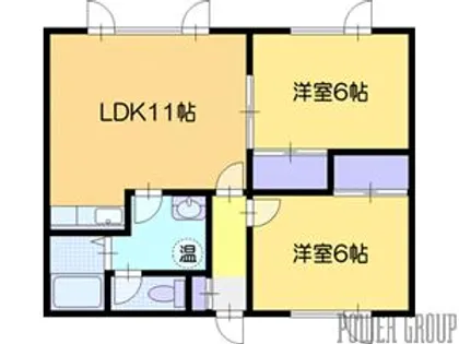 ノーザンストリーム【1階】の間取り