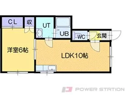 サフランA【1階】の間取り
