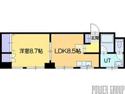 リルブランシュ【6階】の間取り