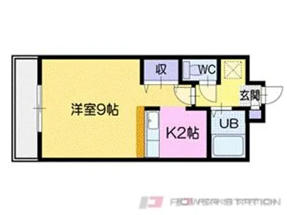 エクシード花園【3階】の間取り