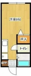 田中第1ハイツ【2階】の間取り