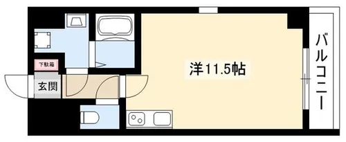 lives residence 太閤通【901号室】の間取り